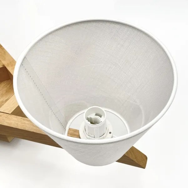 Brilagi - LED Felületre szerelhető csillár ANTHONY 5xE14/40W/230V tölgy