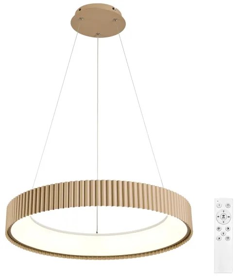 Brilagi - dimmelhető LED kábelen függesztett csillár FALCON MODERN LED/54W/230V 60 cm bézs+ DO