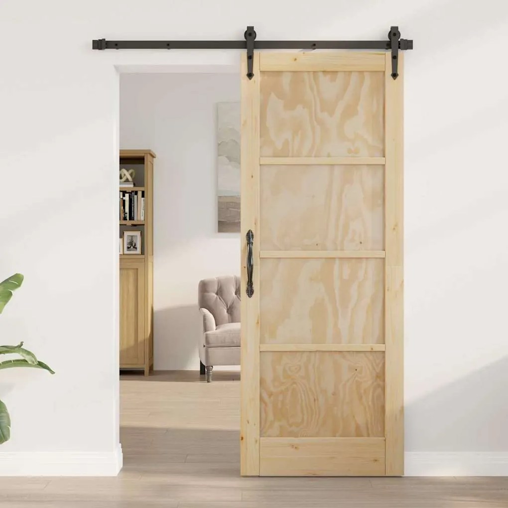 Belső Ajtó ORKDAL Barna 78 x 202 cm Furnér