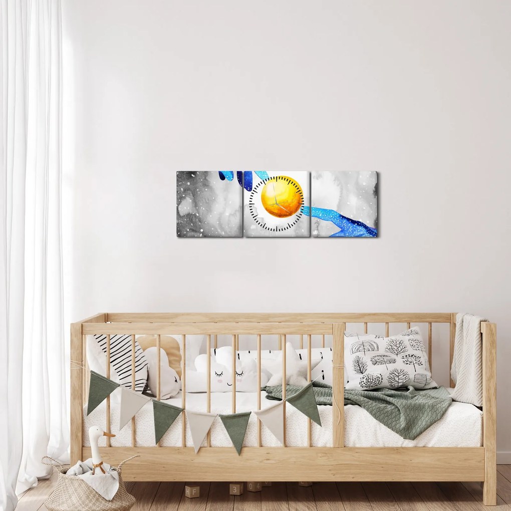 Kép - Kapcsolat (órával) (90x30 cm)