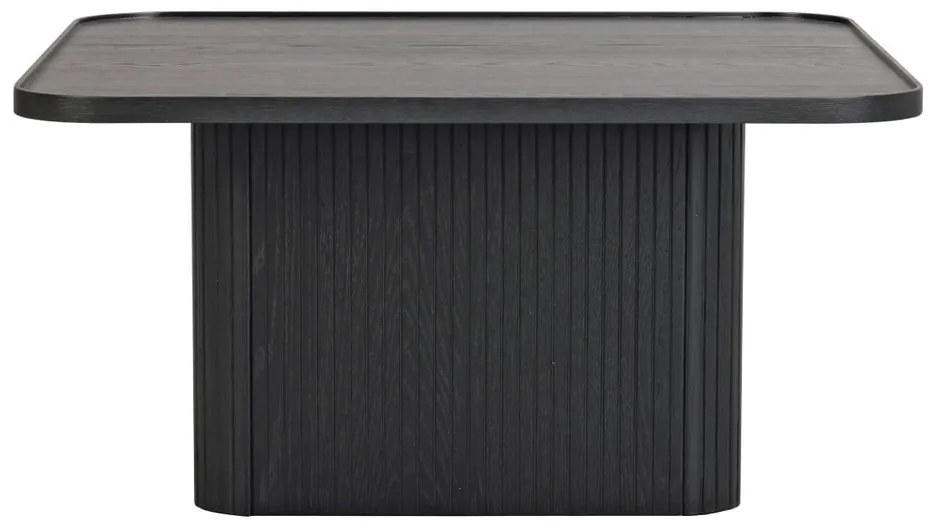 Sullivan fekete tölgyfa dohányzóasztal, 80 x 80 cm - Rowico