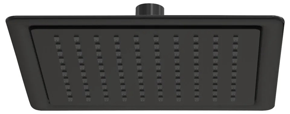 Matt fekete rozsdamentes acél zuhanyszett 101 cm Cuadro – Wenko