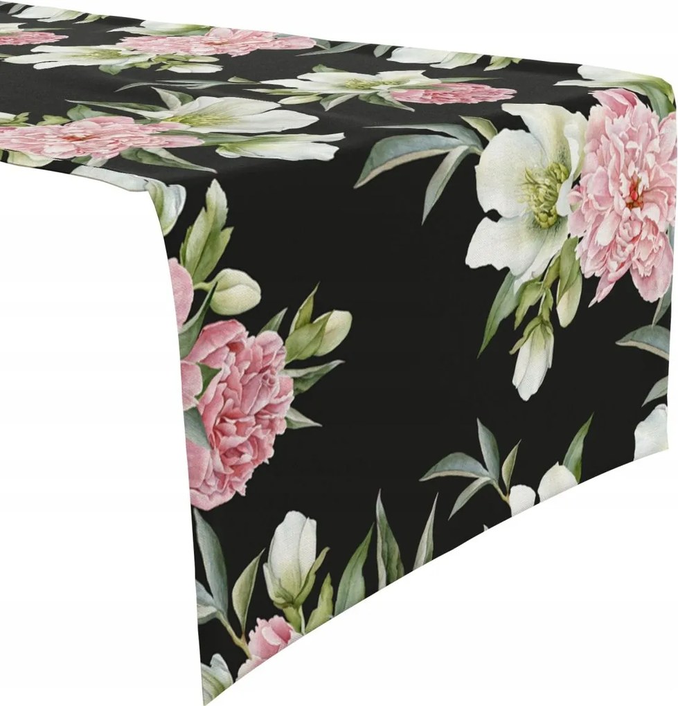 Nyomott Mintás Futófelület 40x180 Téglalap Alakú Virágok