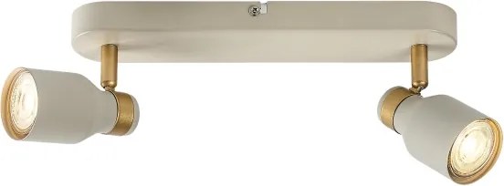 Rabalux 73096 - Irányítható spotlámpa NEZORI 2xGU10/15W/230V