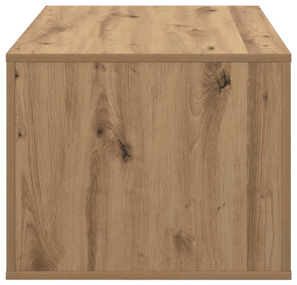 Dohányzóasztal fiókkal Artisan tölgy 80 x 50 x 40 cm Faanyag