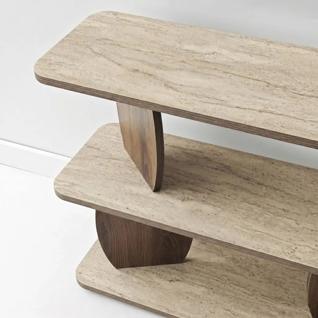 Armonia - Travertine, Walnut