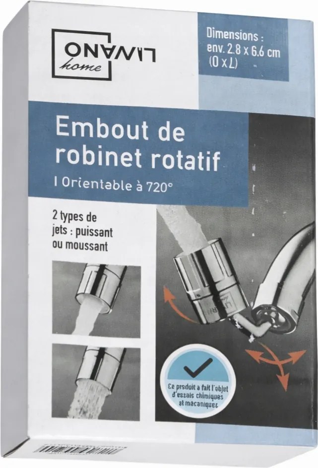 Forgatható csaptelepfej fürdőszoba víz akcesoria