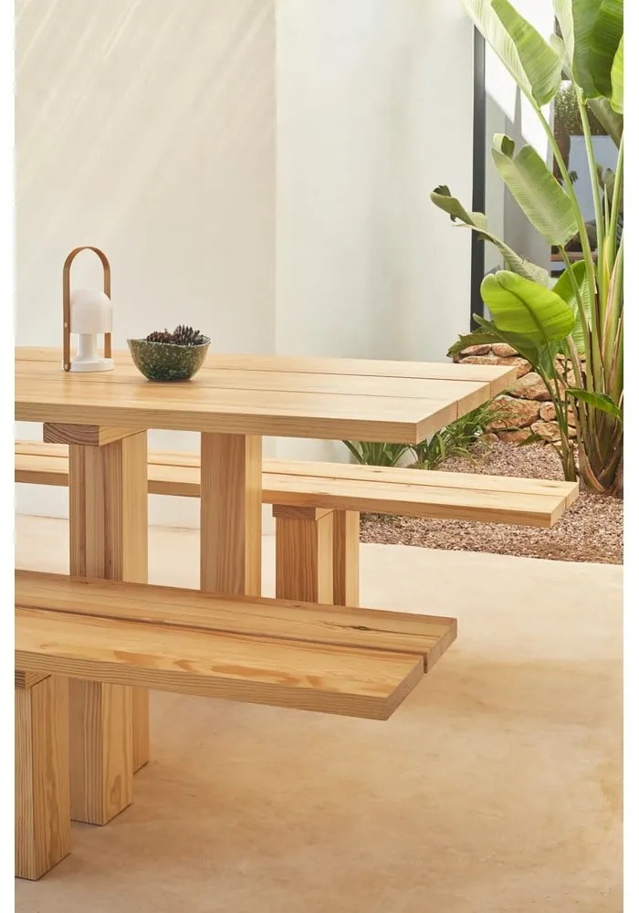 Natúr színű pad Banda – Teulat