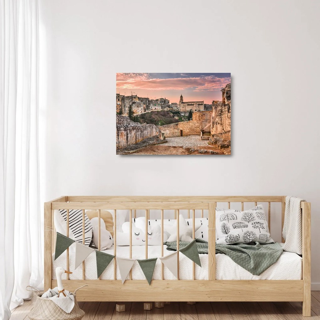 Üveg kép - Gravina, Puglia, Olaszország (70x50 cm)