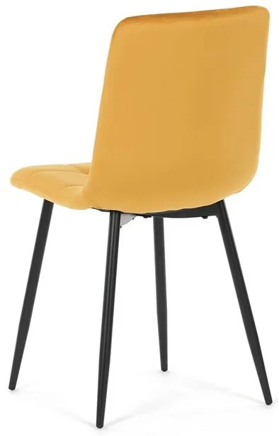 Sárga Bársony Étkezőszék. CT-281 YEL4