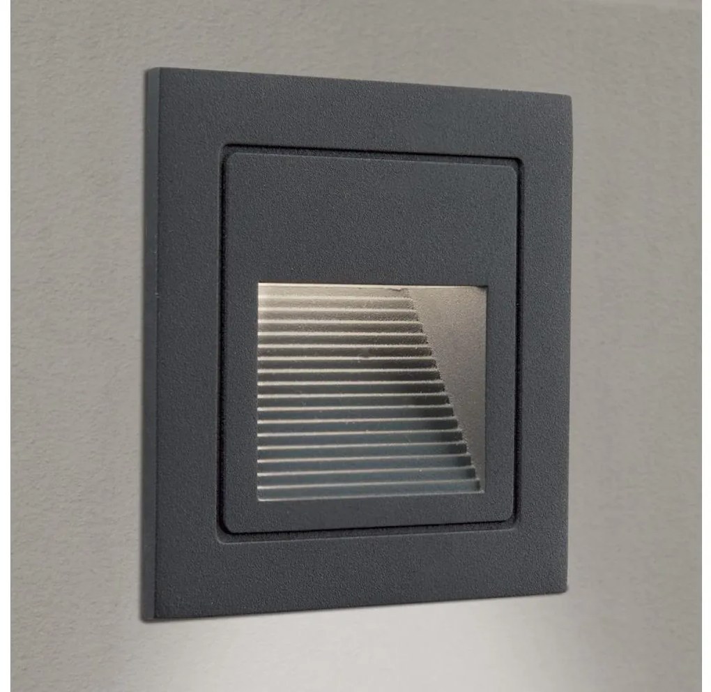 Orion AL 11-1217 - LORO LED beépíthető lámpa 2W 230V IP65 antracit