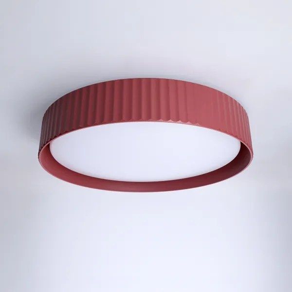 Brilagi-LED Fényerőszabályozható mennyezeti lámpa LUCIA LED/48W/230V Ø 41 cm piros + távirányító