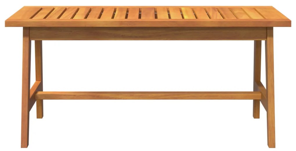 Kávézóasztal 90x45x40 cm Tömör akácfából