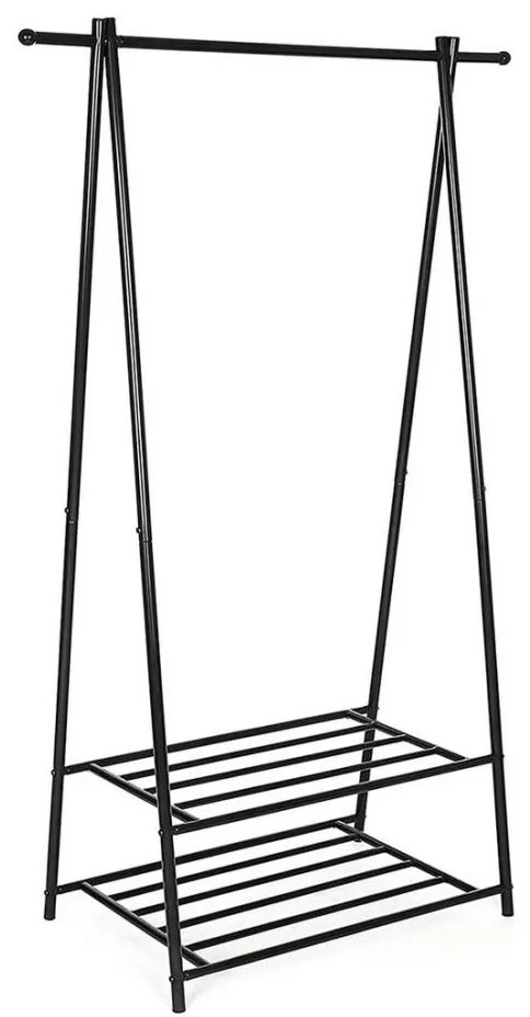 Álló fogas LINEA fekete