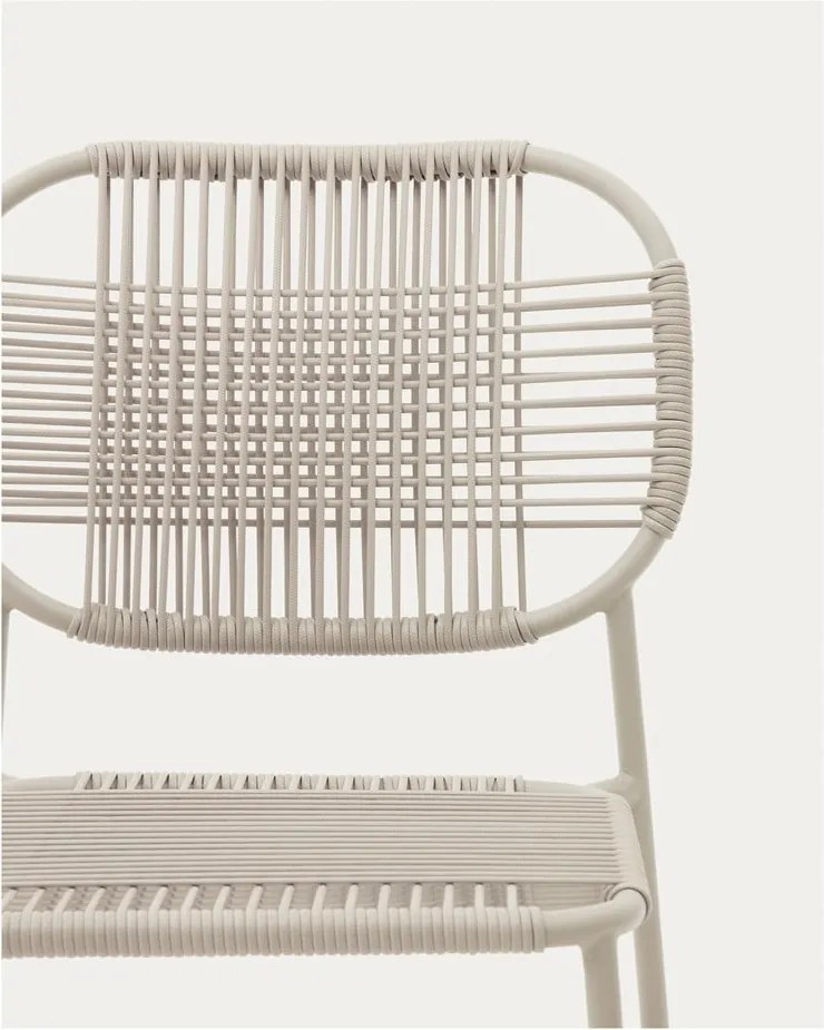 Bézs fém kerti szék Talaier – Kave Home