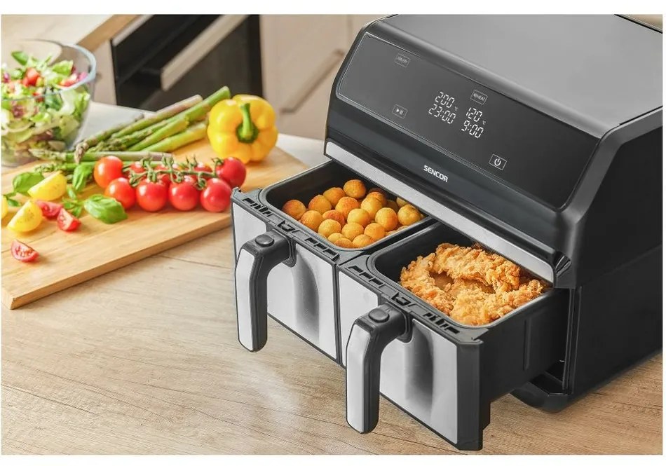 Sencor SFR 9500SS forrólevegős fritőz