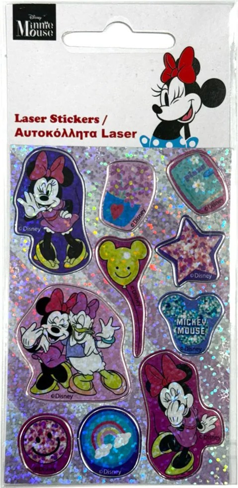Disney Minnie Smiles hologrammos matrica szett