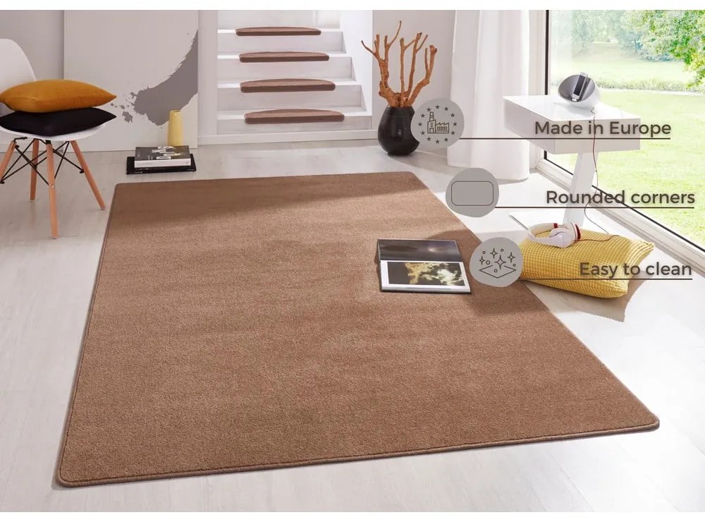 Barna szőnyeg 80x150 cm Fancy – Hanse Home