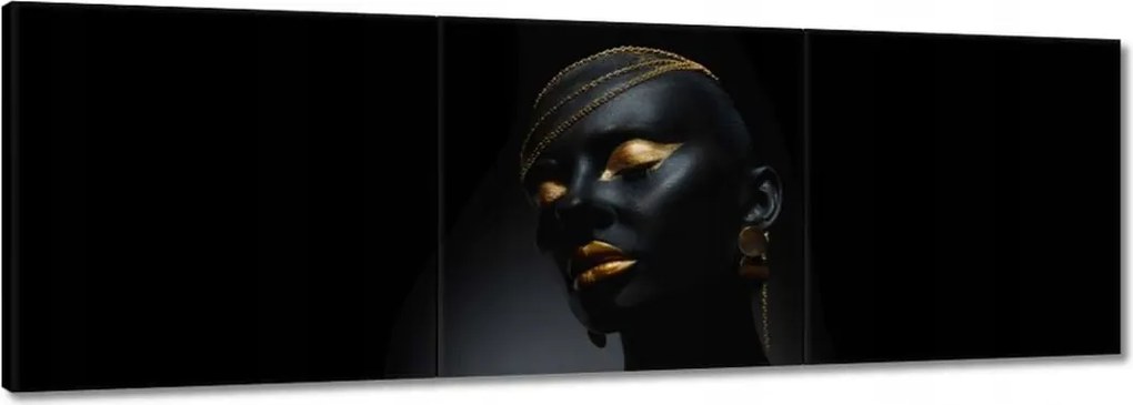 Vászonkép 150x50 Arany ékszerek