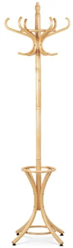 Autronic Ruhaakasztó 185 cm tömörfa természetes F-2059 NAT