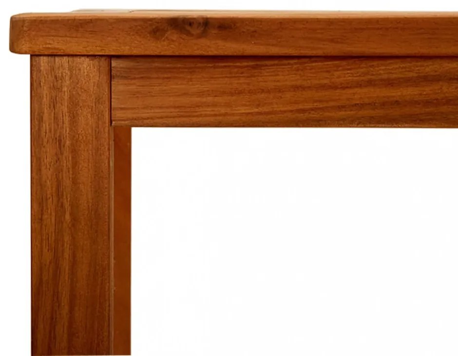 tömör akácfa kerti tálalóasztal 110 x 40 x 75 cm
