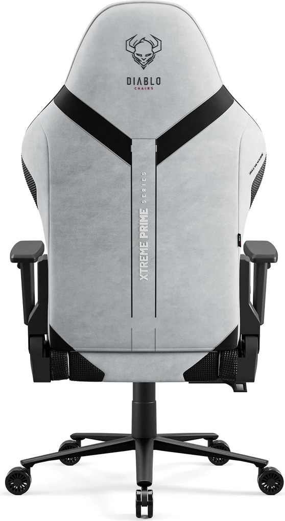 Gamer szék Normal Size, szürke-fekete: Diablo X-One Prime Nightwolf Moon