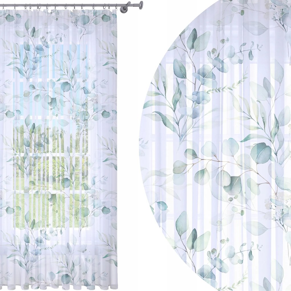 Függöny Kész Függöny 140x240 Fátyol Festett Béka 073