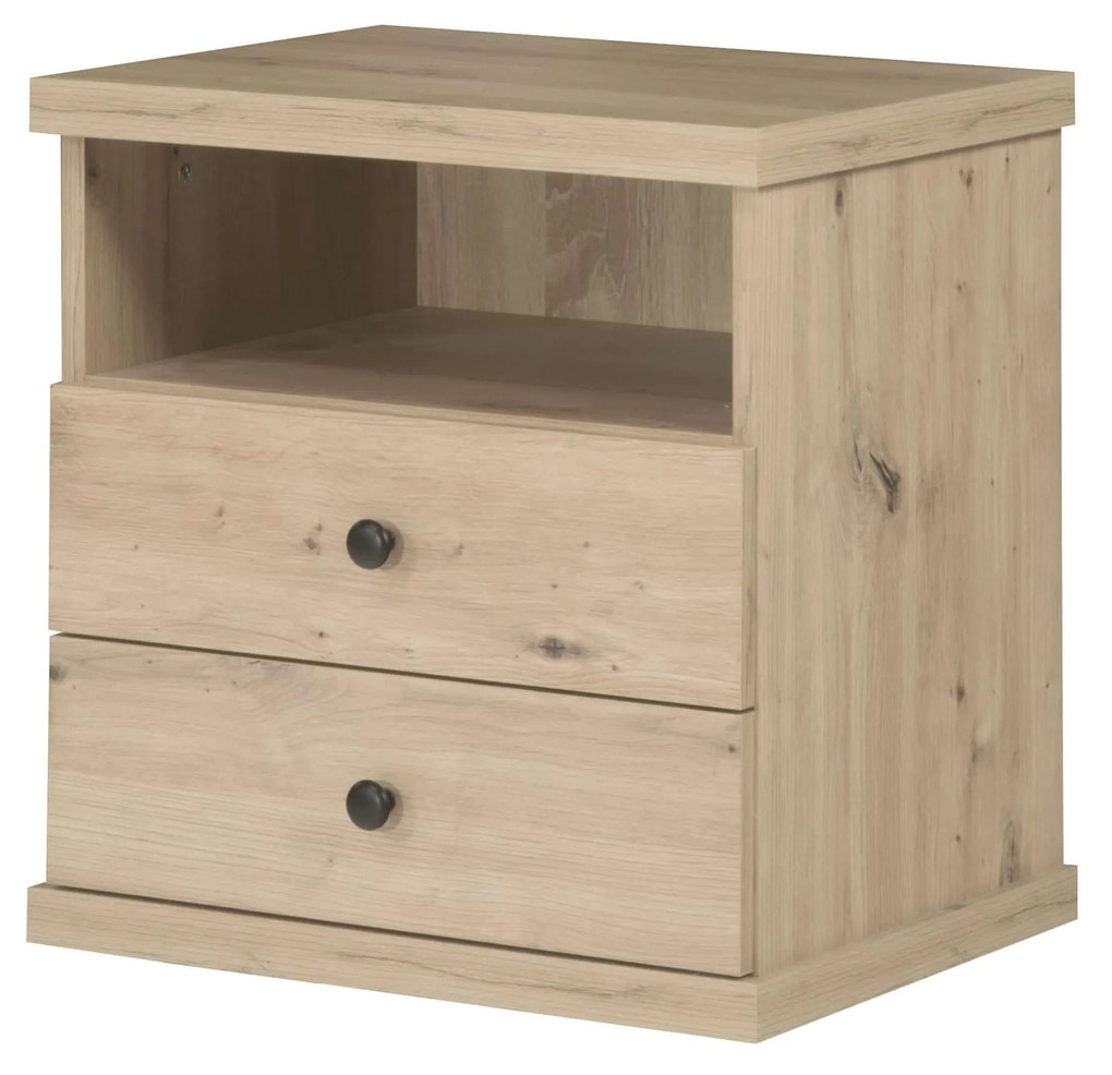 Éjjeliszekrény Claudi 17 (artisan tölgy). Akció -15%. 1055502