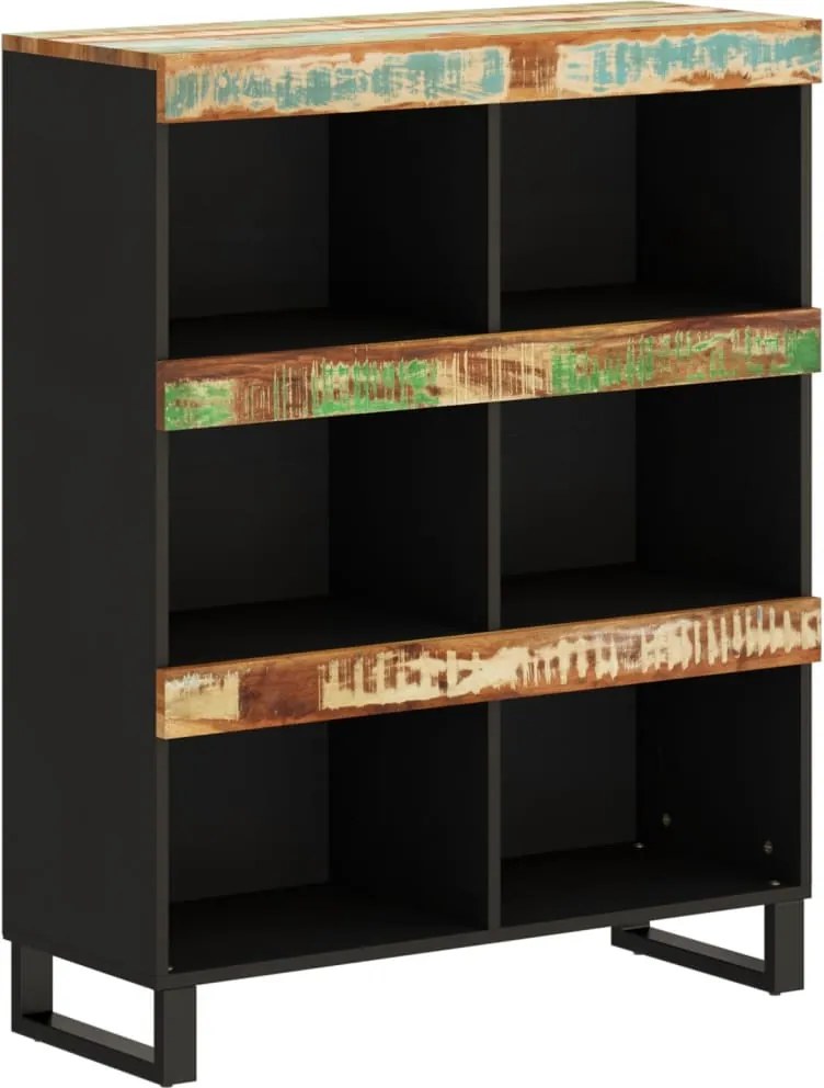vidaXL tömör újrahasznosított fa tálalószekrény 85 x 33 x 107 cm