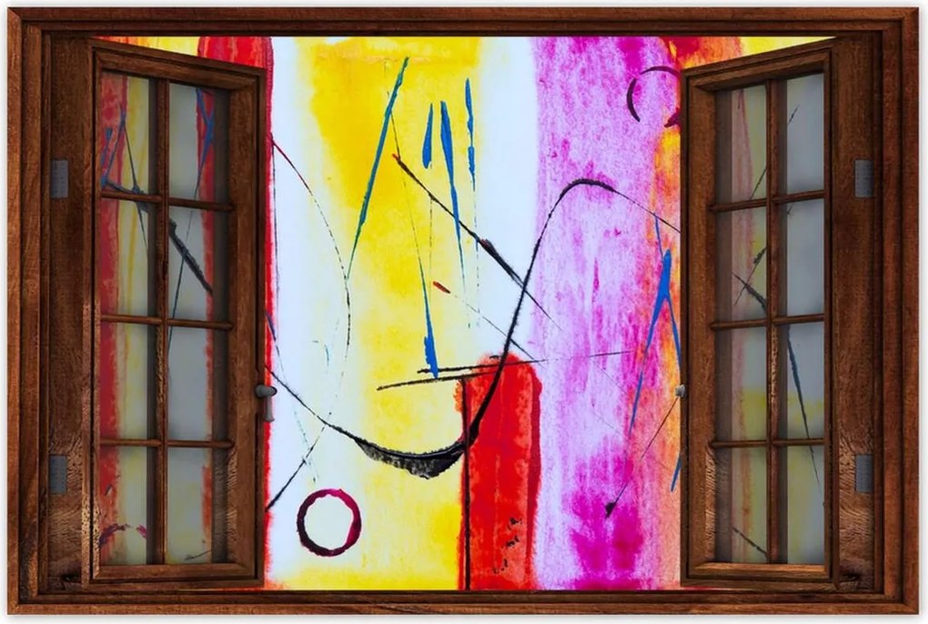 Poszterek 90x60 Absztrakt Már megint ez