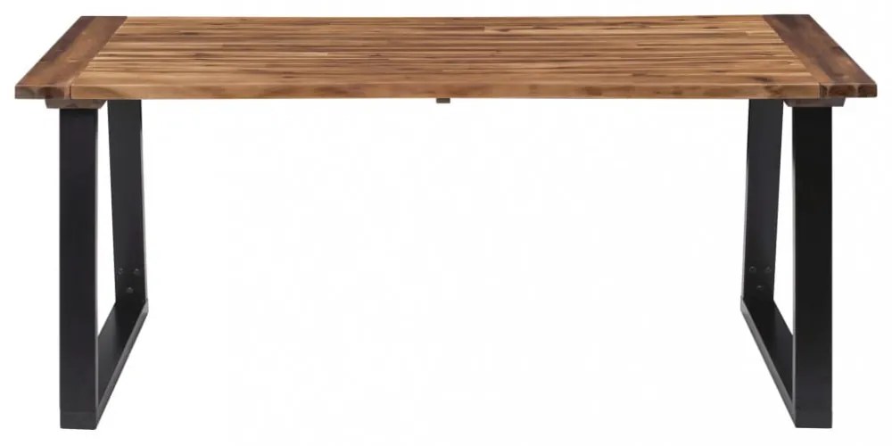 tömör akácfa étkezőasztal 180 x 90 cm