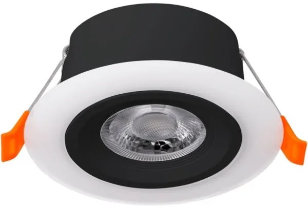 Eglo 900915 - KÉSZLET 3x LED Beépíthető lámpa CALONGE 3xLED/4,8W/230V fekete