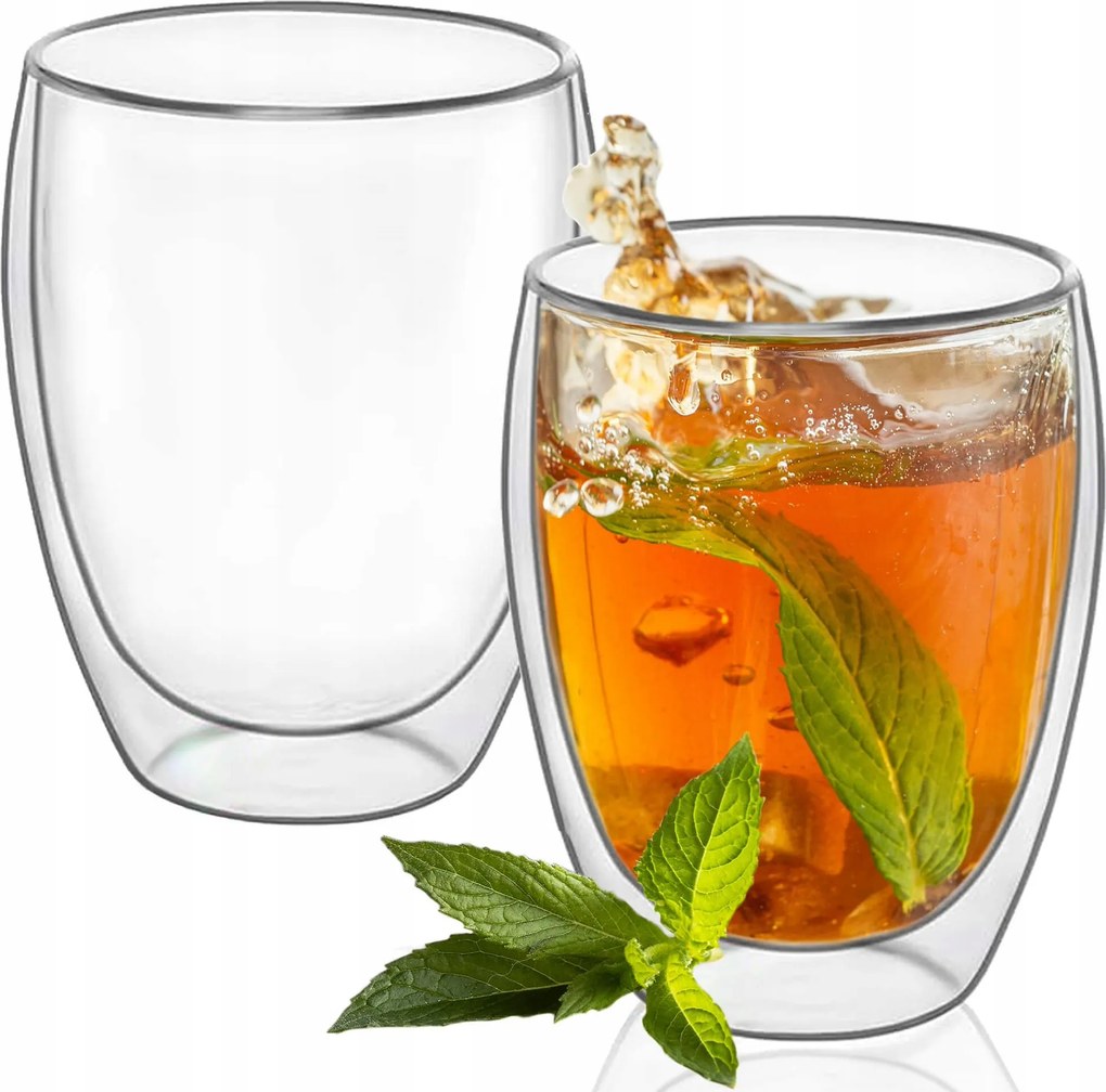 Thermo Pohár Tea Kávéhoz Dupla Aljjal 350ml Capuccino 2 db