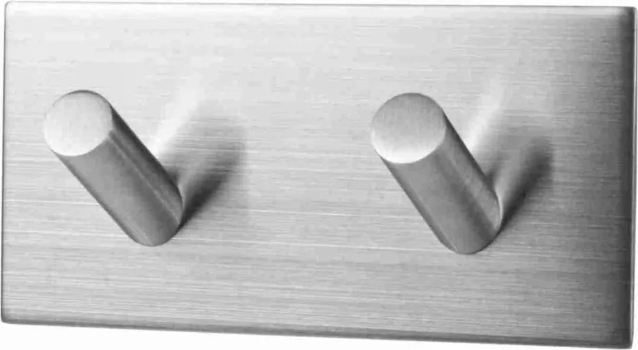 Öntapadós akasztó szögletes dupla Timo Akasztó Loft Galícia