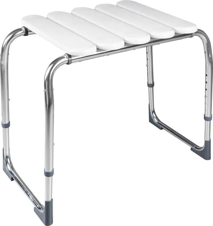 Ridder Ridder, HANDICAP fürdőszobai szék, állítható magasságú, króm/fehér, A172101