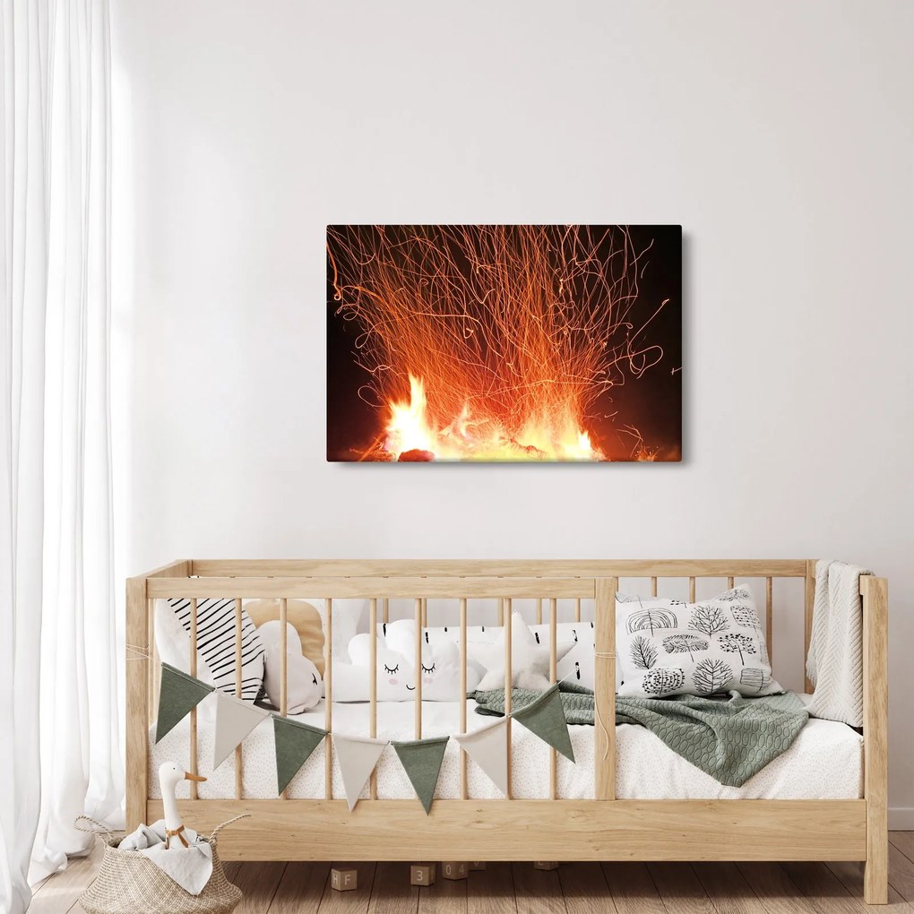 A tűz képe (90x60 cm)