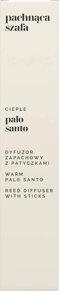 Diffúzor Aroma pálcikák Meleg Palo Santo Illatos szekrény