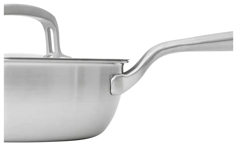 Indukciós tűzhelyhez alkalmas rozsdamentes acél edény fedővel 1,5 l Lucca 3.0 – FABINI