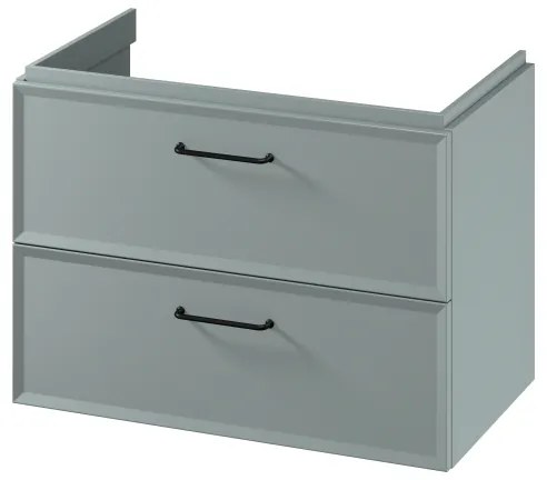 Cersanit S1017-004 - MILLE függesztett mosdó alatti szekrény 80x45 cm, mentaszínű