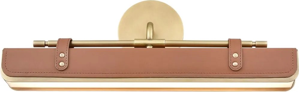 Quintiesse vintage fali lámpa valise barna sárgaréz elsqn-valise-w-vbscl