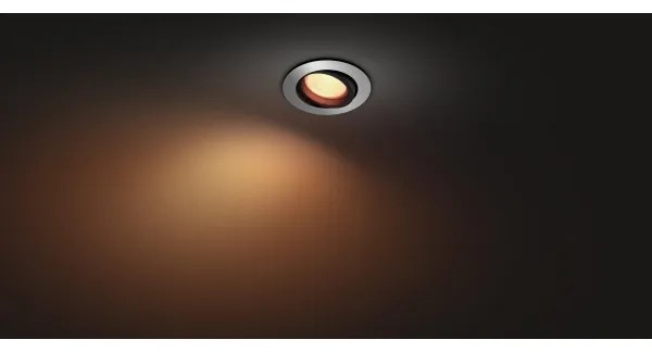 Philips 50451/48/P7 - LED RGBW Beépíthető lámpa Hue CENTURA 1xGU10/5,7W/230V