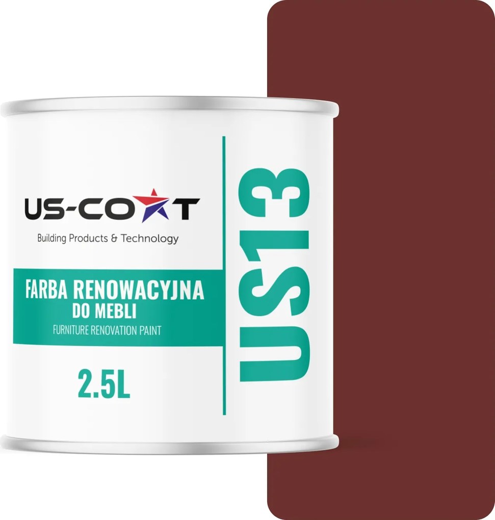 Konyhabútor Festék Szekrény Frontok Cseresznye Ral 3009 Matt 2,5L