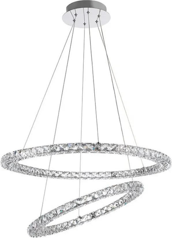 Függeszték Króm QUENTIN NOVA LUCE 9172518