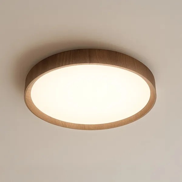 LED mennyezeti lámpa FOREST LED/24W/230V Ø 39 cm barna
