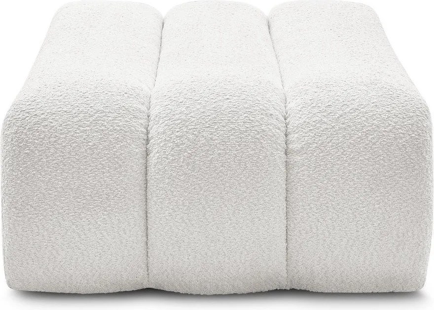 Fehér buklé lábtartó Azra – Bobochic Paris