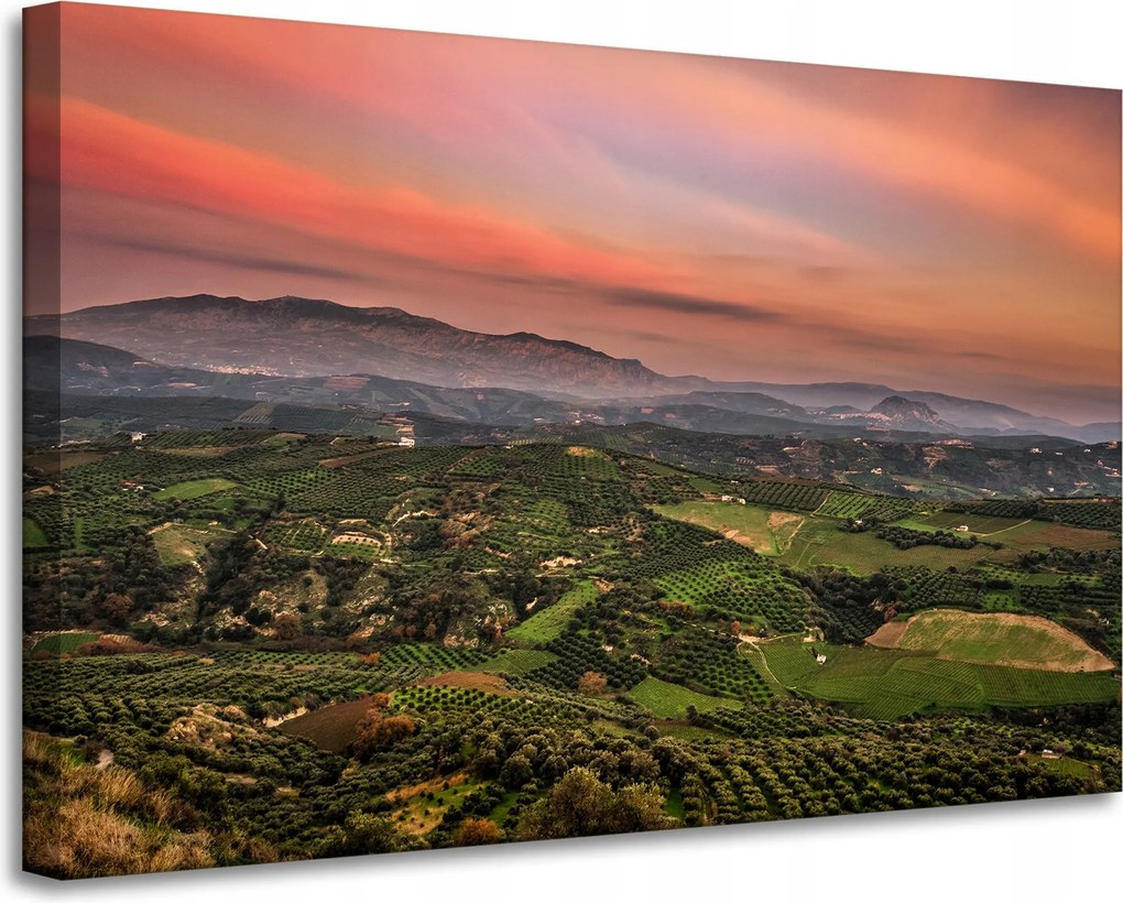 Vászonkép Természet Panoráma Hegyek Nyugat 90x60