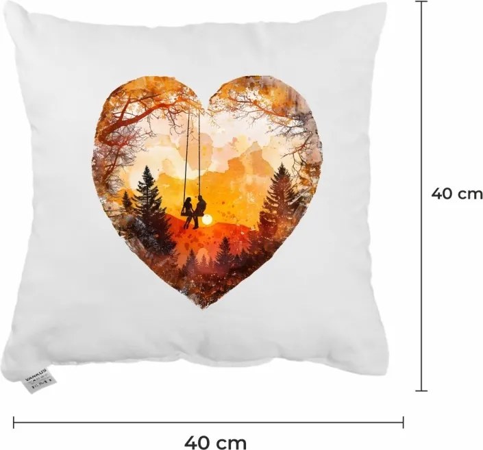 EMI Couple díszpárna 40x40 cm