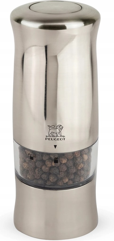 Peugeot Zeli inox elektromos borsőrlő