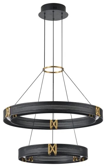 LED Csillár zsinóron LED/62W/230V 3000K 62x120 cm