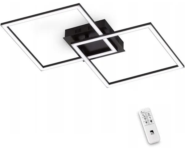 Eglo 75553 - LED Dimmelhető felületre szerelhető csillár PALMAVES LED/28W/230V 3000-6500K+távirányító